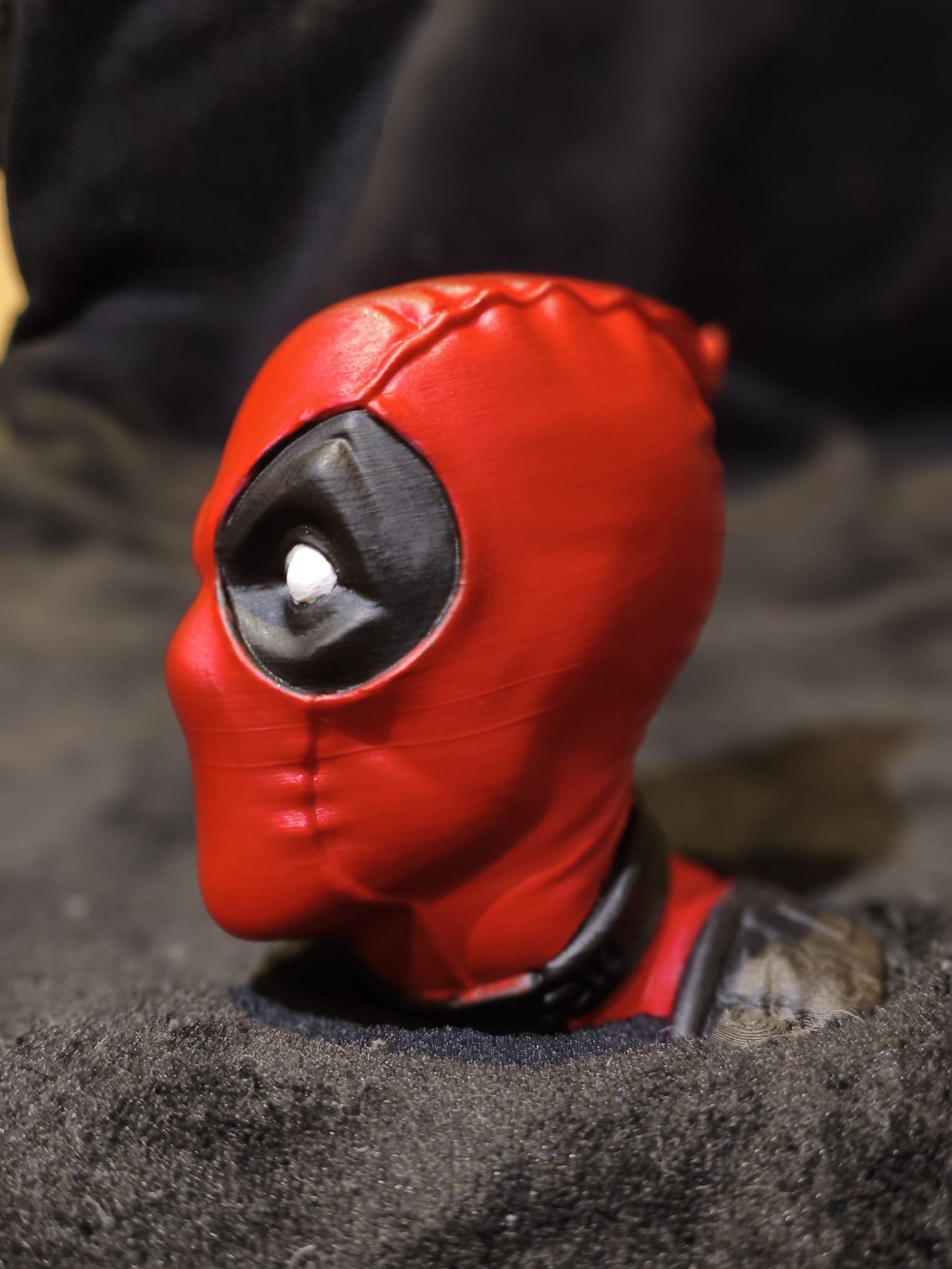 Mini Busto – Deadpool | Pintado à mão - PrintVerso