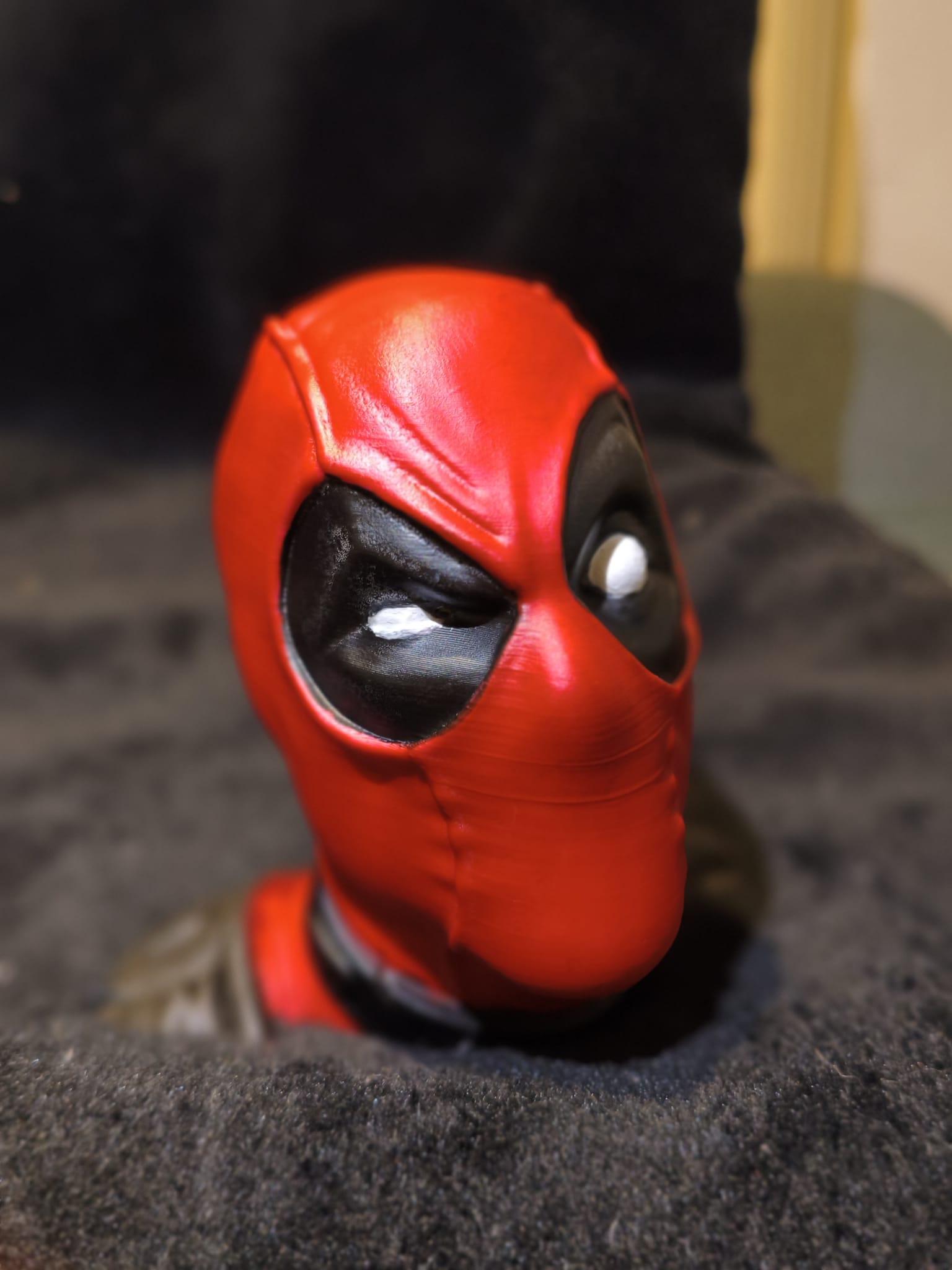 Mini Busto – Deadpool | Pintado à mão - PrintVerso