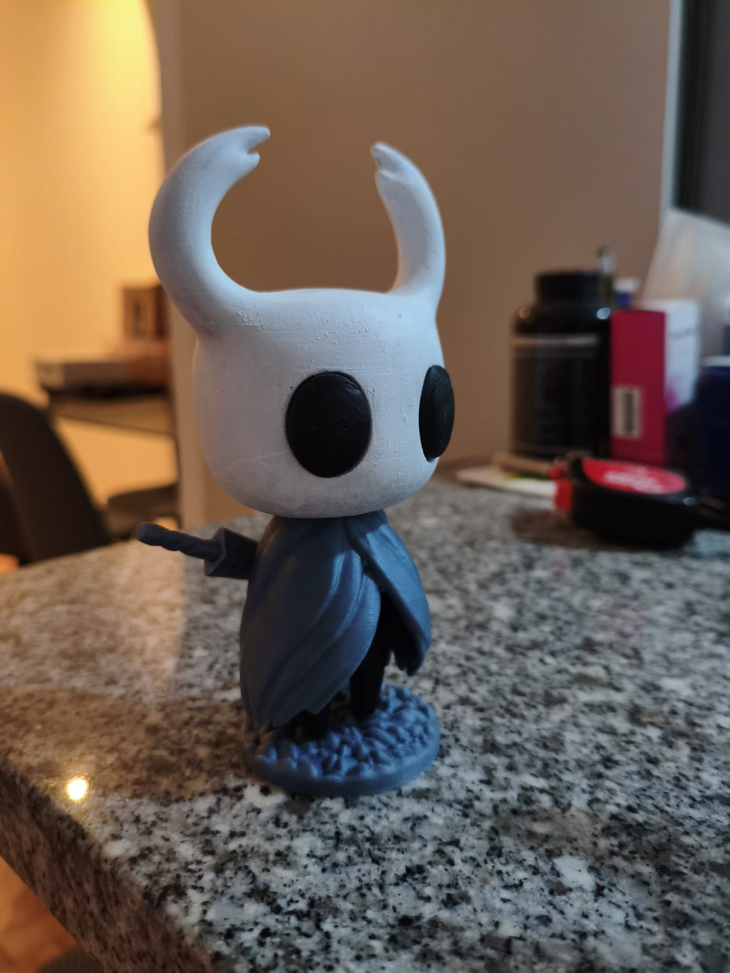 Mini Figura – Caveleiro Hollow Knight | Impressão 3D - PrintVerso