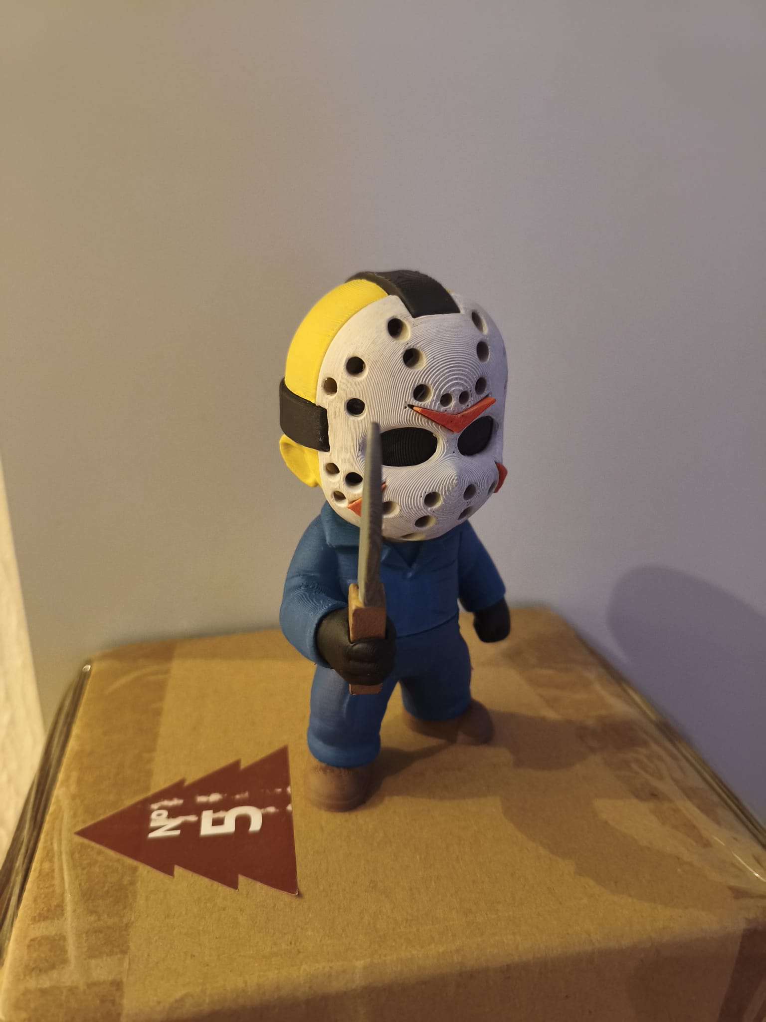 Mini Figura do Jason sexta-feira 13 - PrintVerso