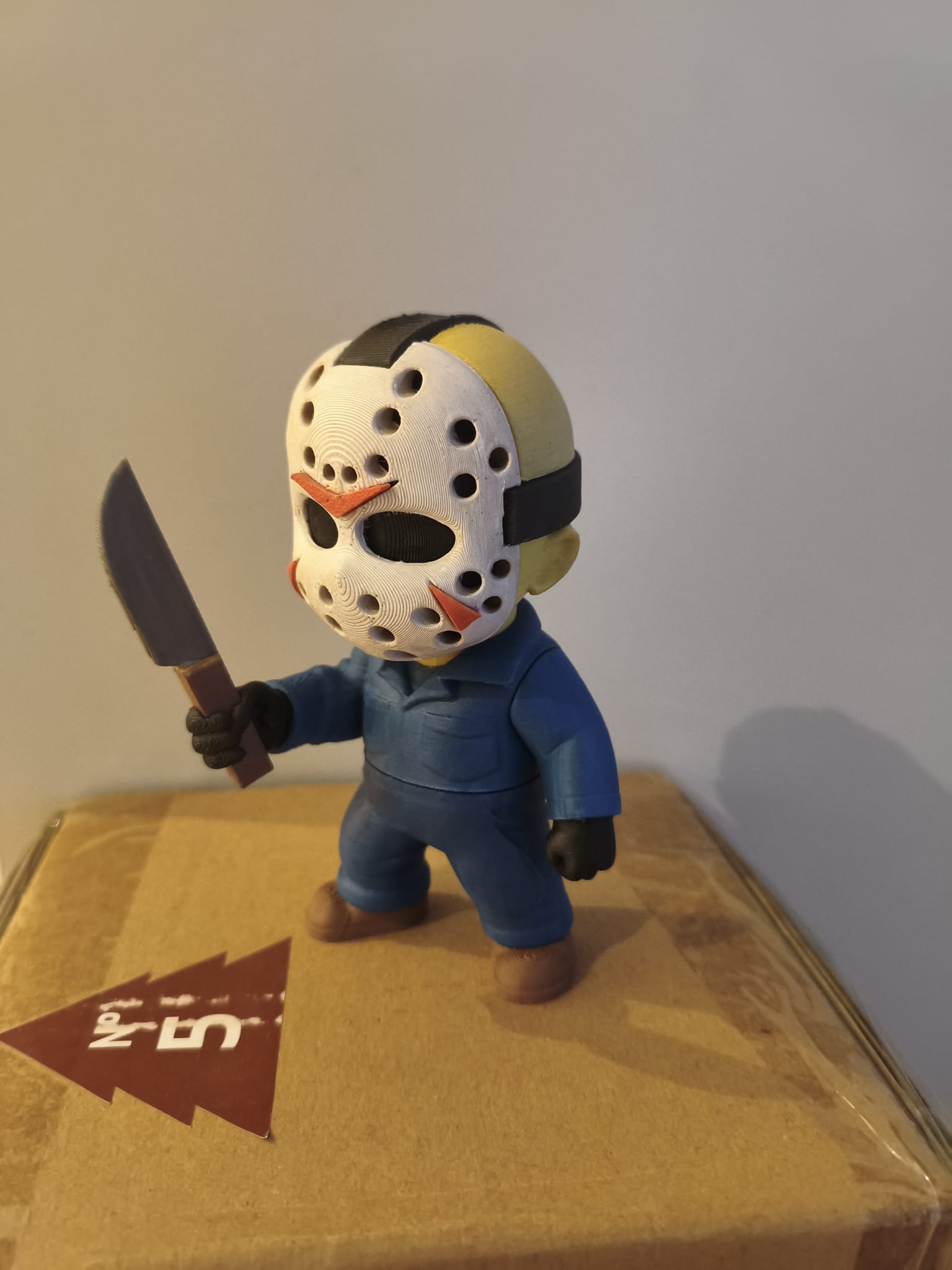 Mini Figura do Jason sexta-feira 13 - PrintVerso