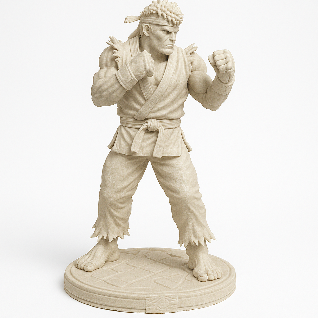 Miniatura do Ryu Street Fighter - PrintVerso